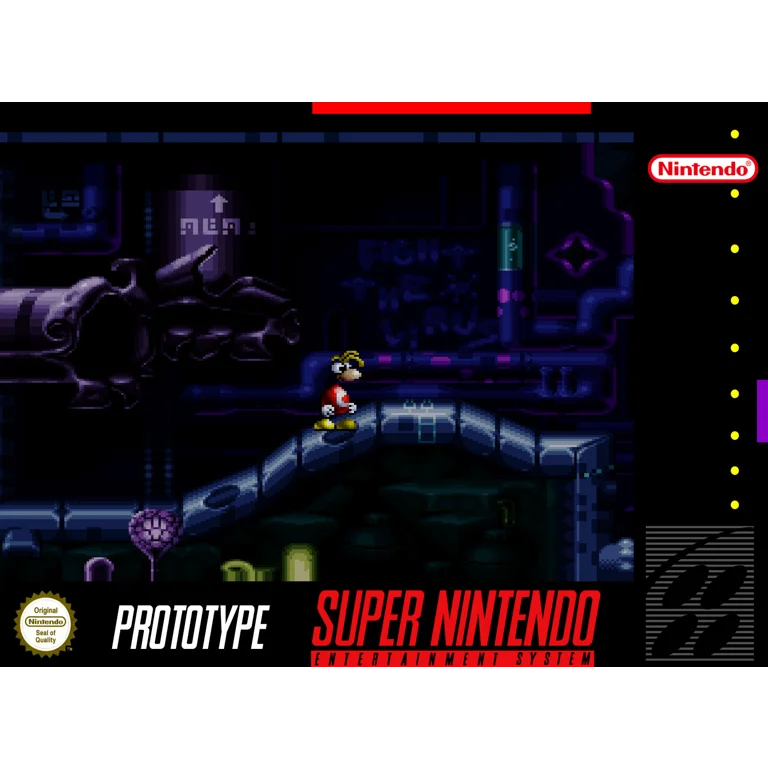 Jaquette de Rayman sur Snes