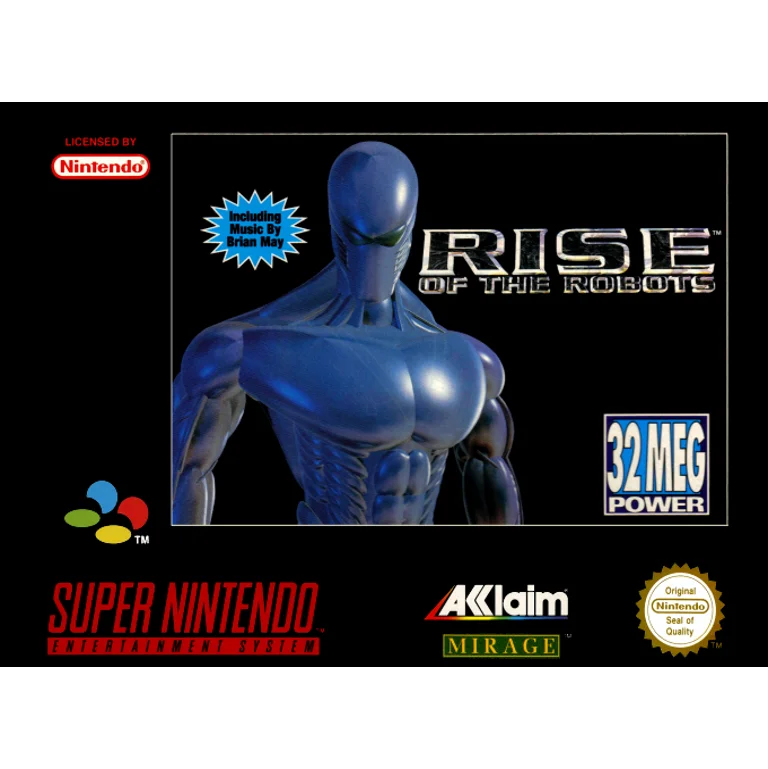 Jaquette de Rise of the Robots 1 sur Snes