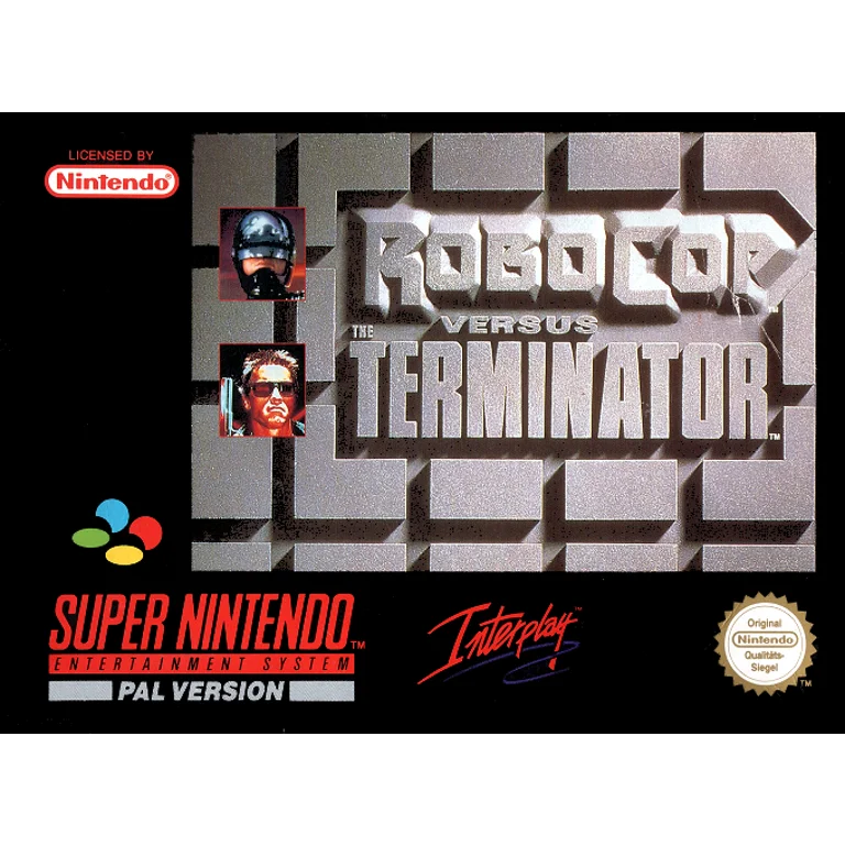 Jaquette de RoboCop versus The Terminator sur Snes