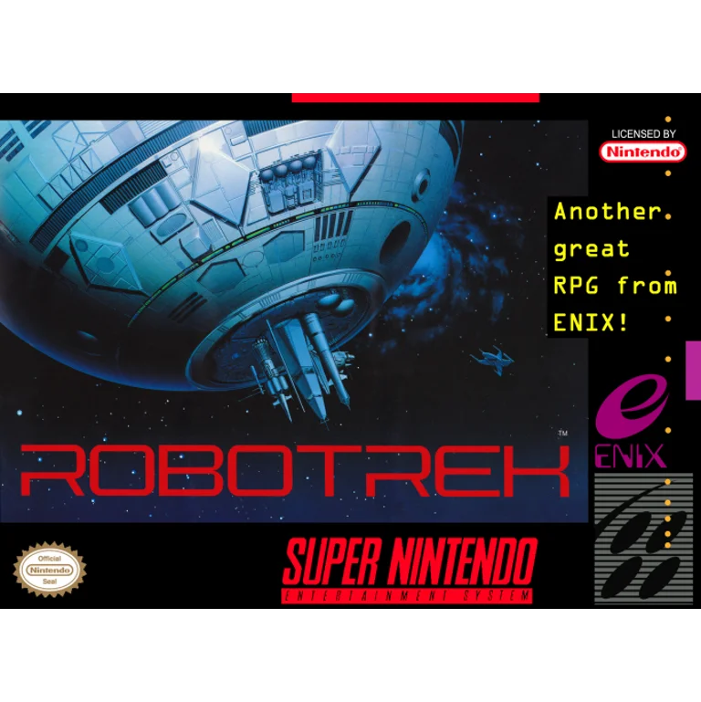 Jaquette de Robotrek 1 sur Snes