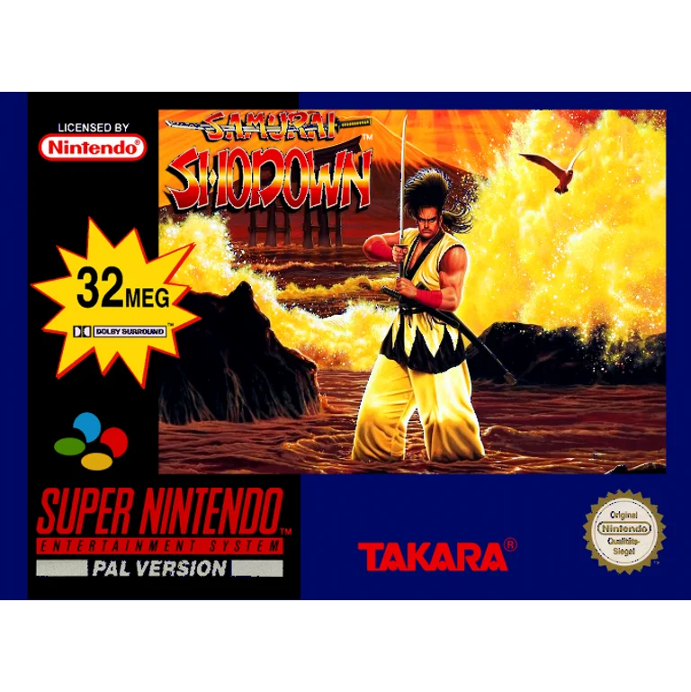 Jaquette de Samurai Shodown sur Snes