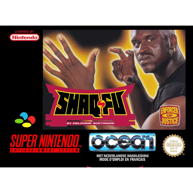 Jaquette de Shaq Fu sur Snes