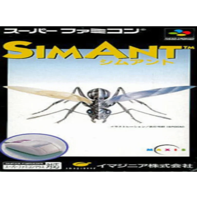 Jaquette de Sim Ant The Electronic Ant Colony sur Snes