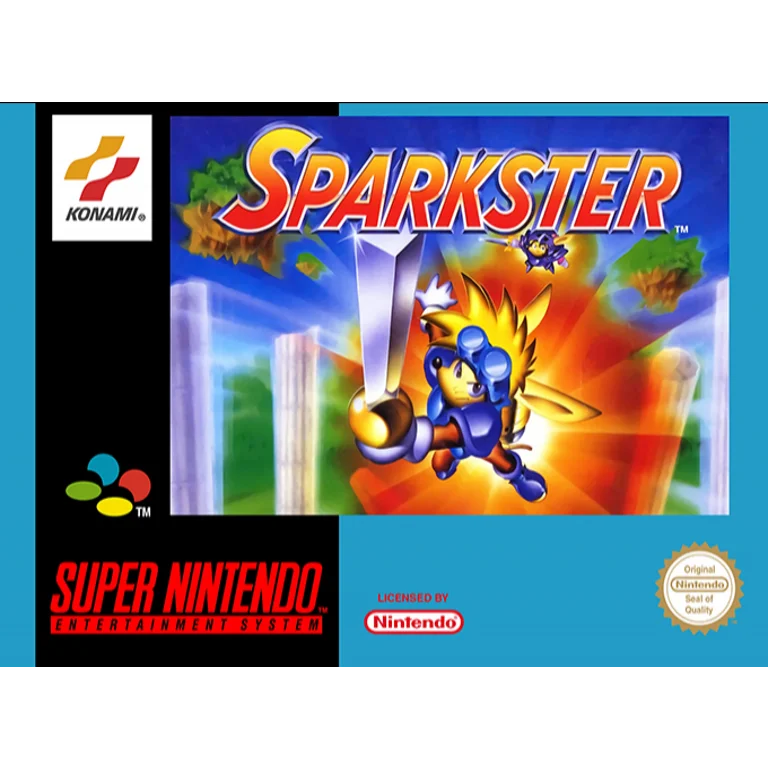 Jaquette de Sparkster 1 sur Snes