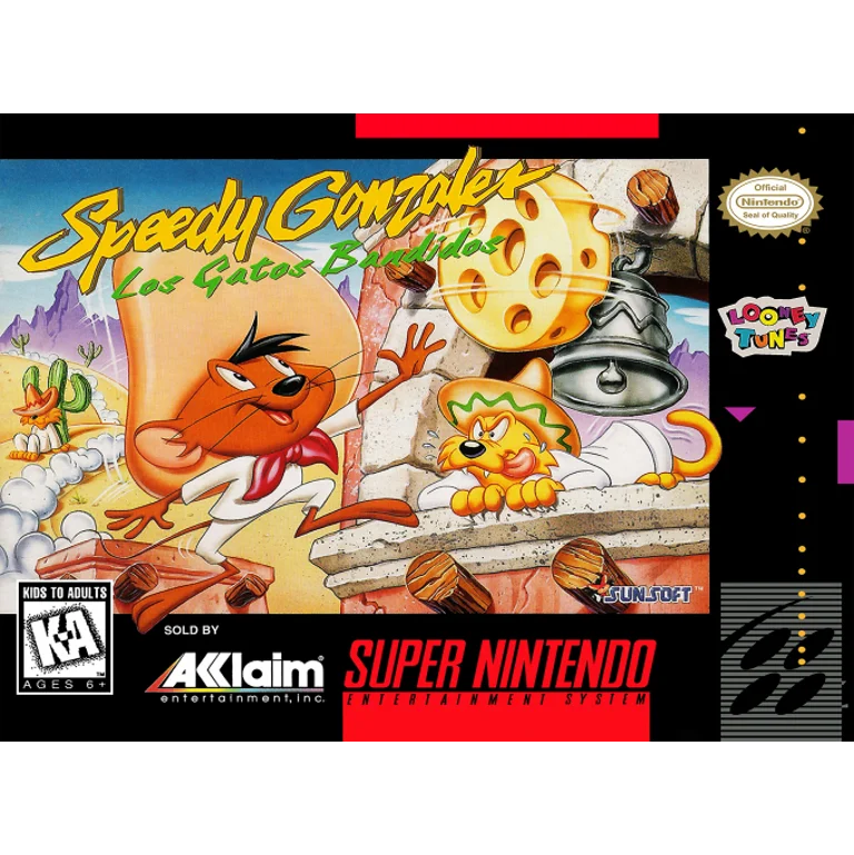 Jaquette de Speedy Gonzales in Los Gatos Bandidos sur Snes