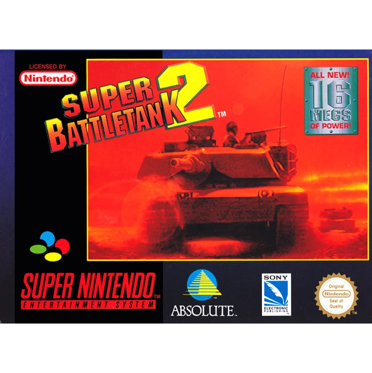 Jaquette de Super Battletank 2 sur Snes