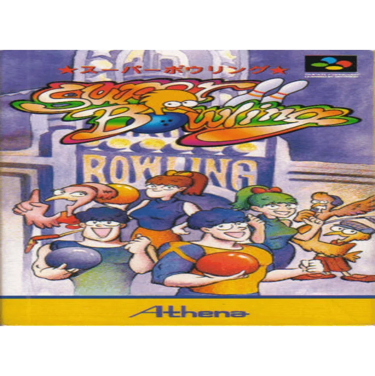 Jaquette de Super Bowling sur Snes