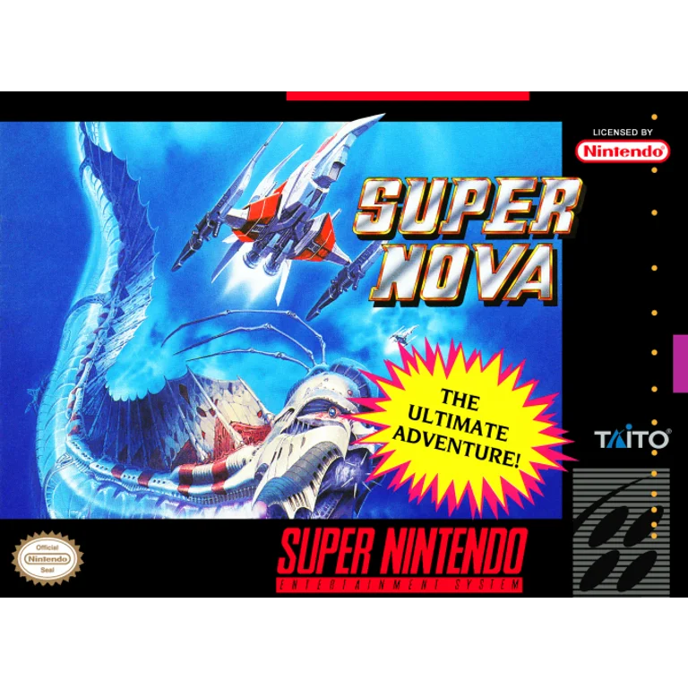 Jaquette de Super Nova 1 sur Snes