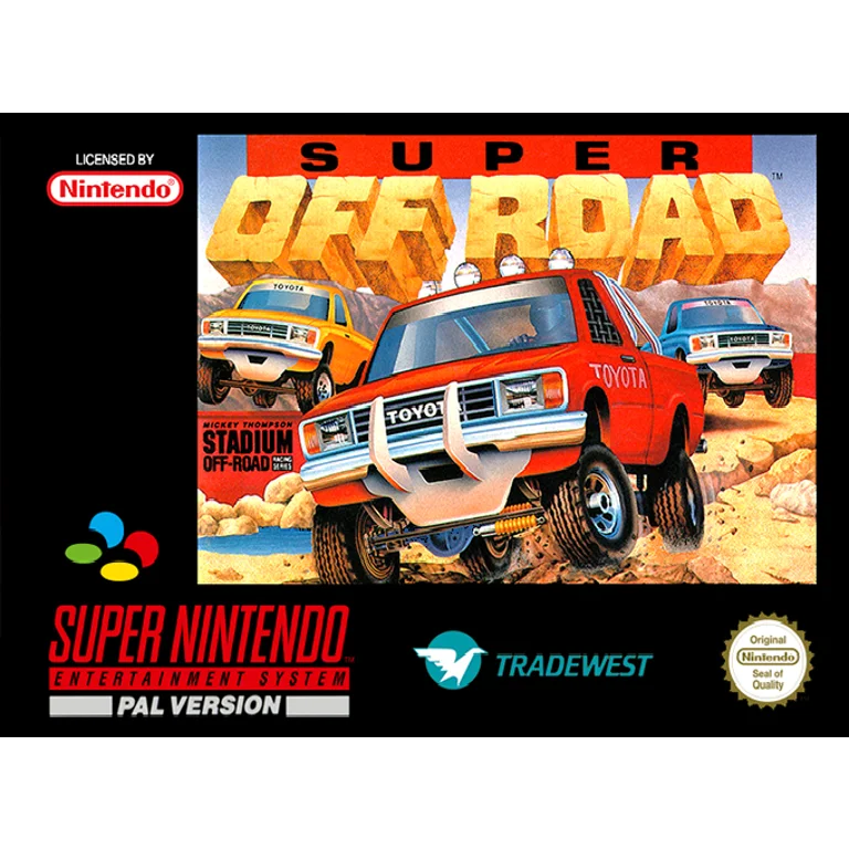 Jaquette de Super Off Road sur Snes