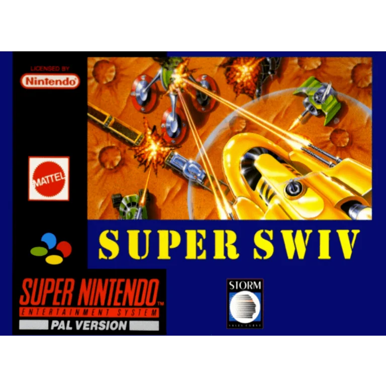 Jaquette de Super SWIV 1 sur Snes