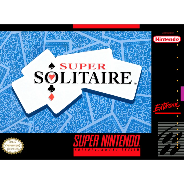 Jaquette de Super Solitaire 1 sur Snes
