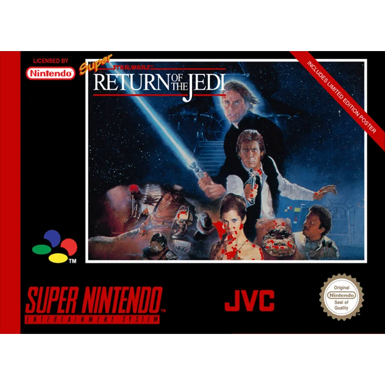 Jaquette de Super Star Wars Return of the Jedi sur Snes