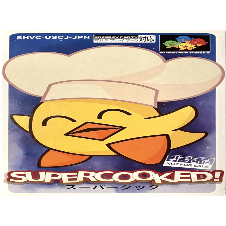 Jaquette de Supercooked 1 sur Snes