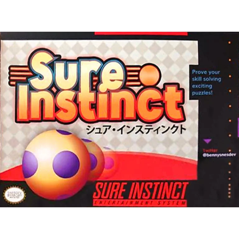 Jaquette de Sure Instinct sur Snes