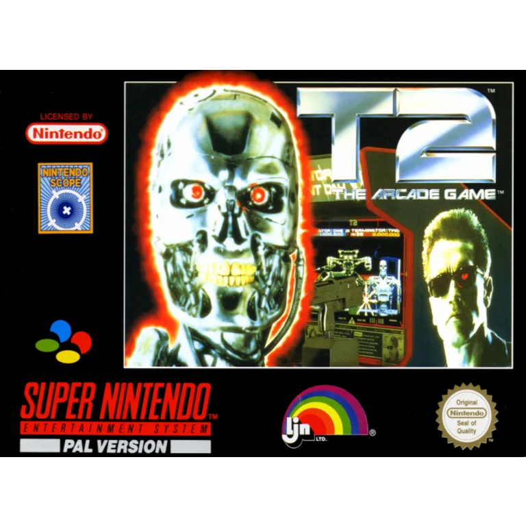 Jaquette de T2 The Arcade Game sur Snes