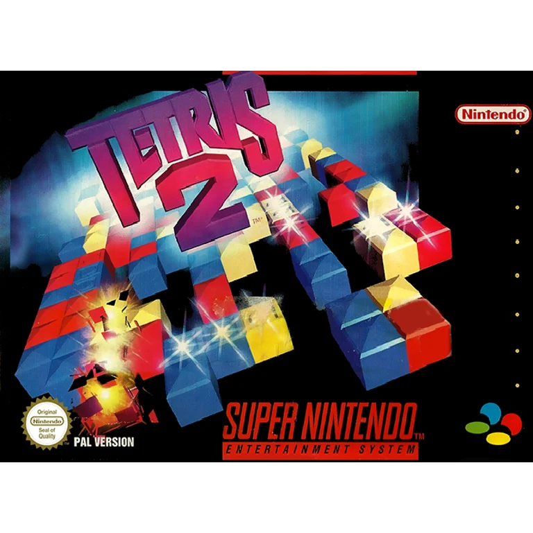 Jaquette de Tetris 2 sur Snes