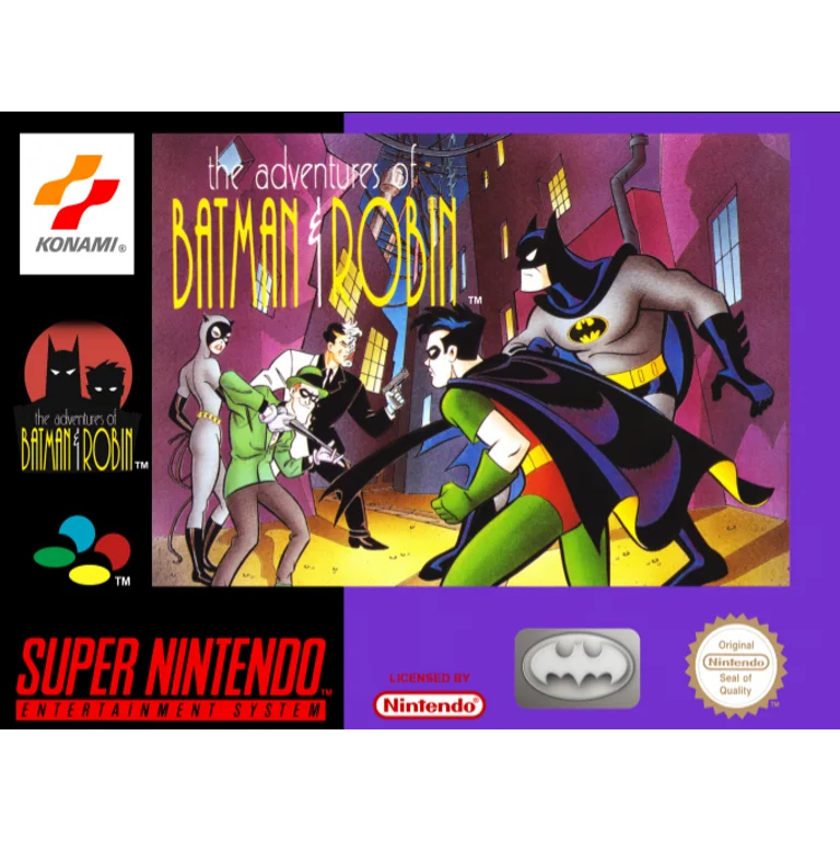 Jaquette de The Adventures of Batman Robin sur Snes