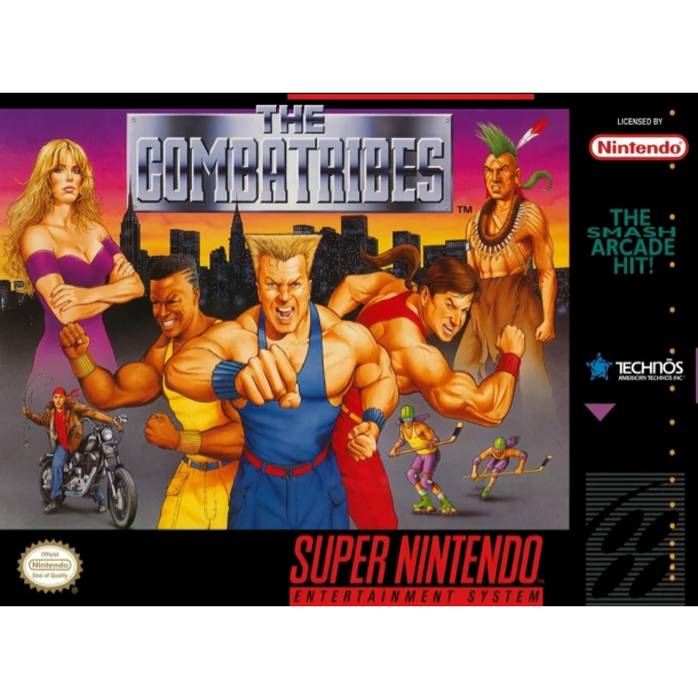Jaquette de The Combatribes 1 sur Snes