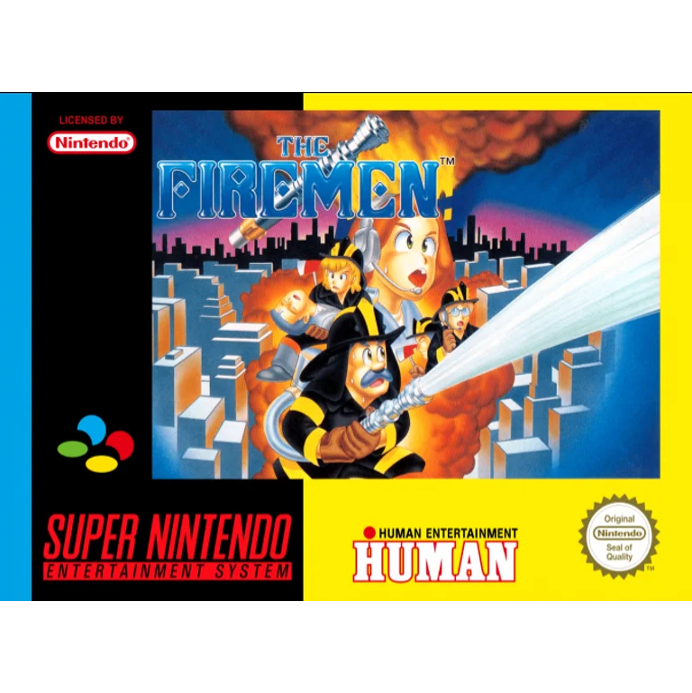 Jaquette de The Firemen sur Snes