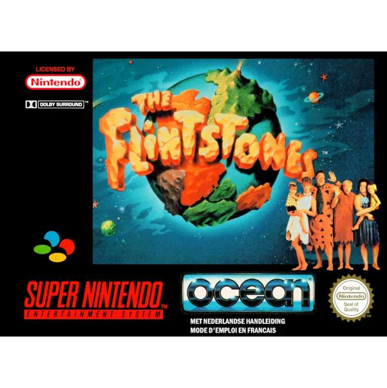 Jaquette de The Flintstones sur Snes