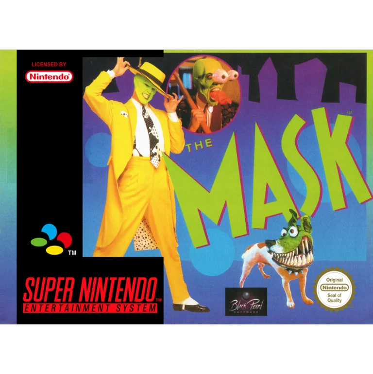 Jaquette de The Mask sur Snes