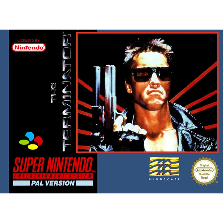 Jaquette de The Terminator sur Snes