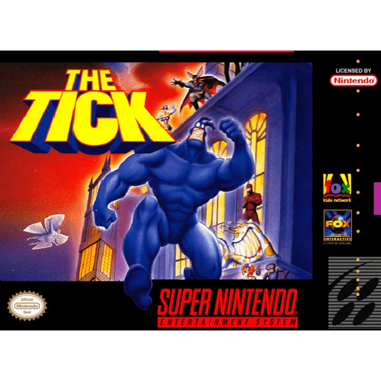 Jaquette de The Tick sur Snes
