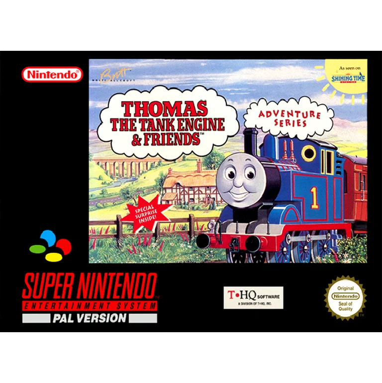 Jaquette de Thomas the Tank Engine Friends sur Snes