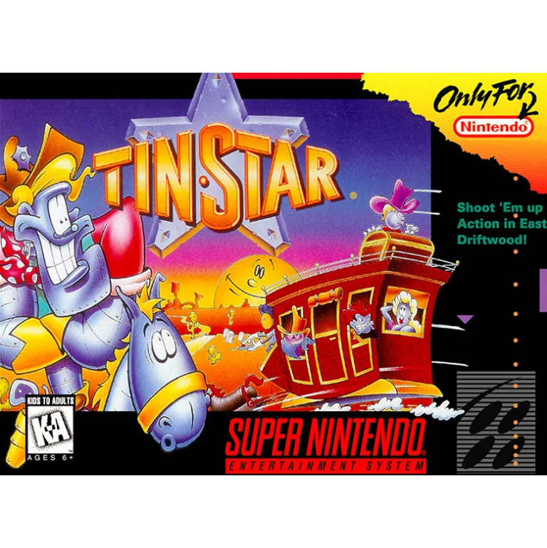 Jaquette de Tin Star sur Snes