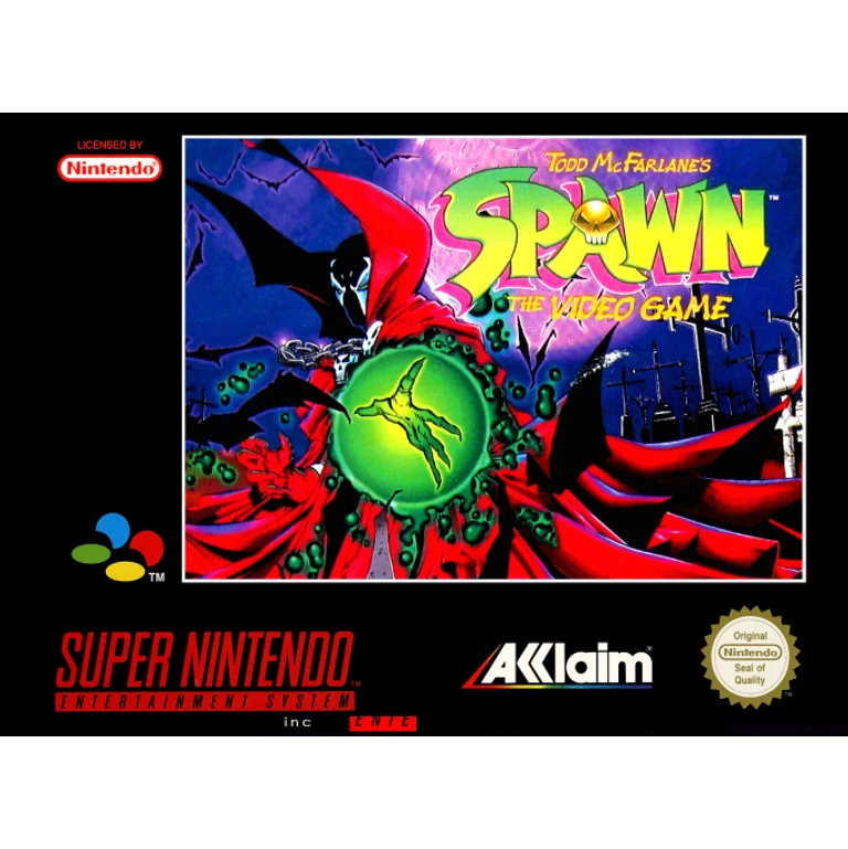 Jaquette de Todd McFarlanes Spawn The Video Game sur Snes