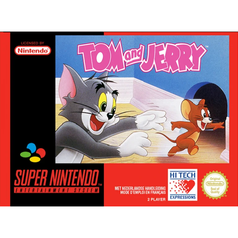 Jaquette de Tom and Jerry sur Snes