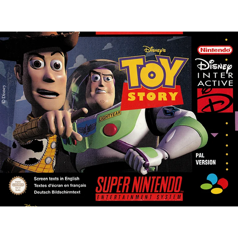 Jaquette de Toy Story sur Snes