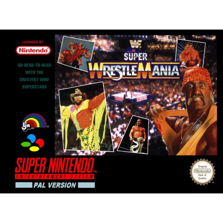 Jaquette de WWF Super WrestleMania sur Snes