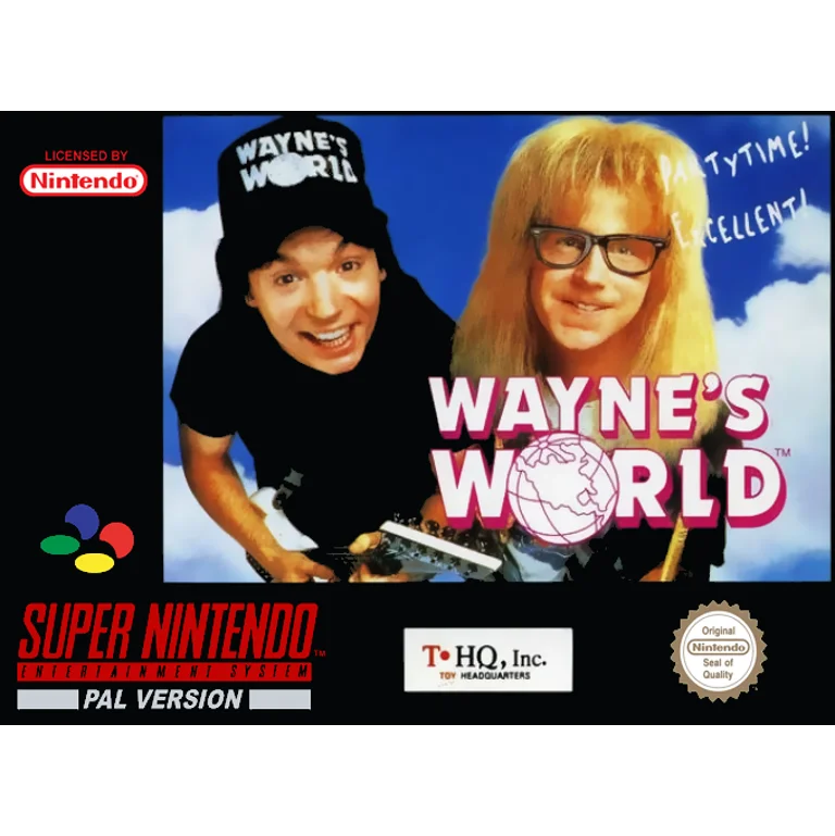 Jaquette de Waynes World sur Snes