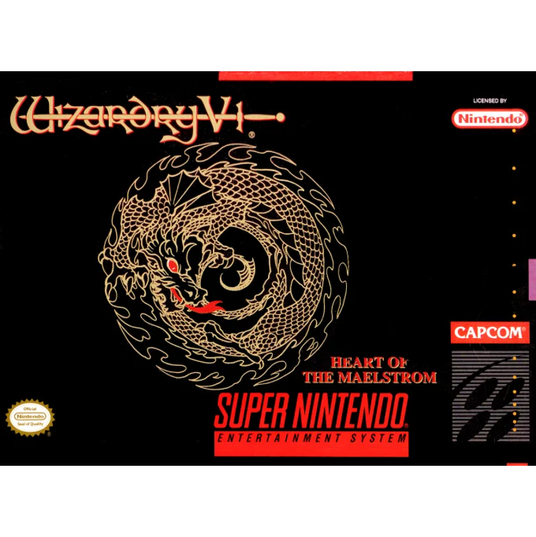 Jaquette de Wizardry V Heart of the Maelstrom 1 sur Snes