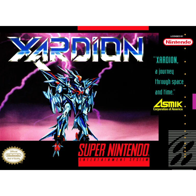 Jaquette de Xardion 1 sur Snes