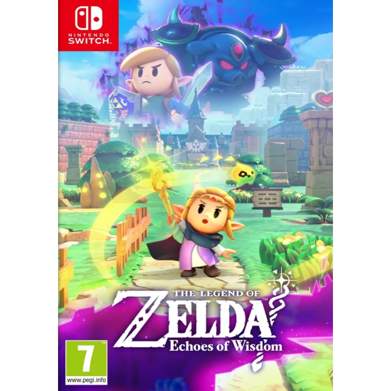 Jaquette de The Legend of Zelda Echoes of Wisdom sur Switch