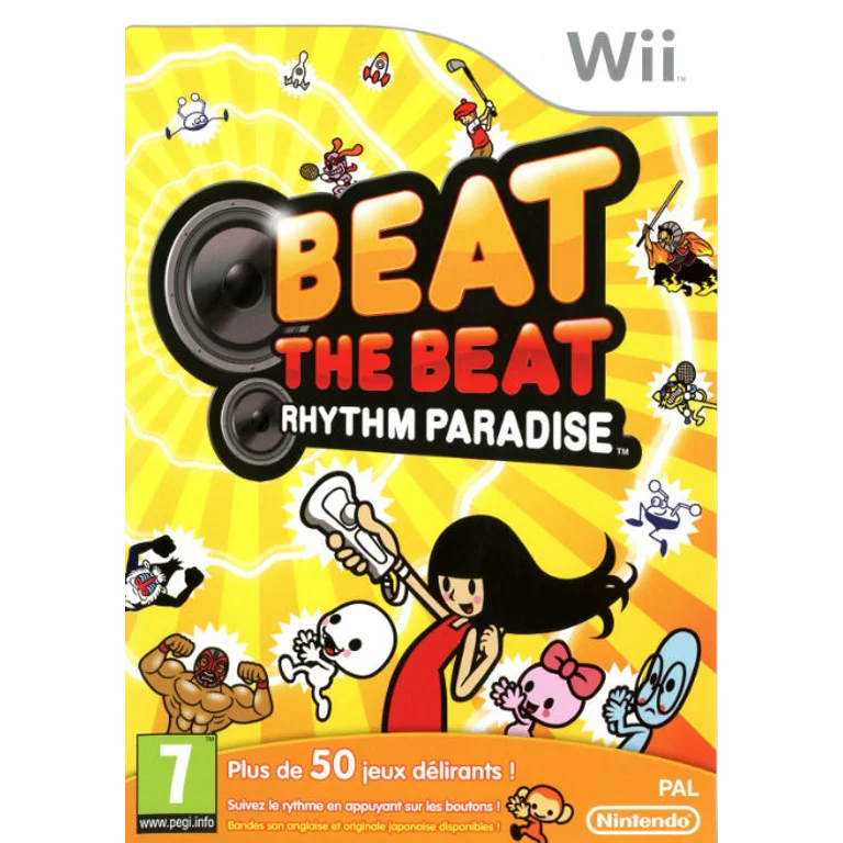 Jaquette de Beat the Beat Rhythm Paradise sur Wii