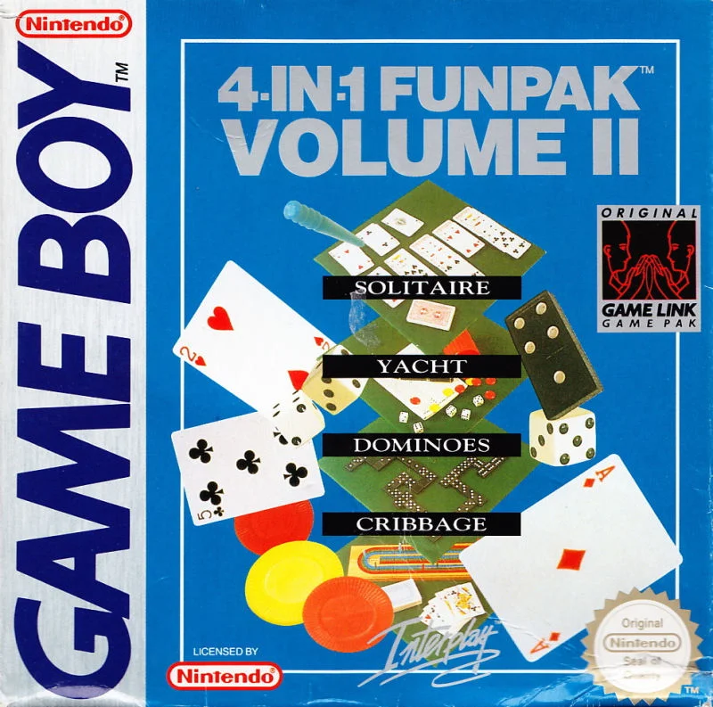 Jaquette de 4 in 1 Fun Pak Volume II sur Game Boy