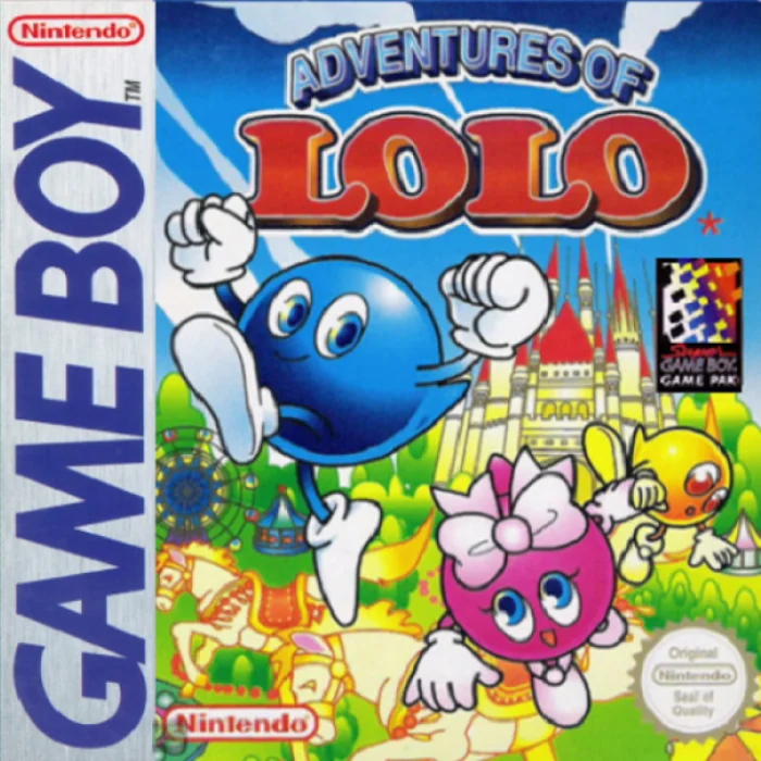 Jaquette de Adventures of Lolo sur Game Boy