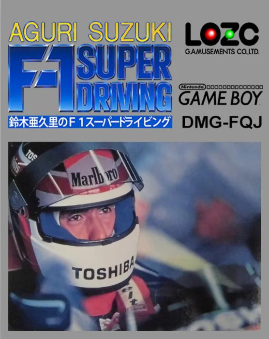 Jaquette de Aguri Suzuki F 1 Super Driving sur Game Boy