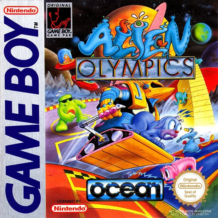 Jaquette de Alien Olympics sur Game Boy