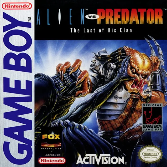 Jaquette de Aliens Versus Predator The Last of His Clan sur Game Boy