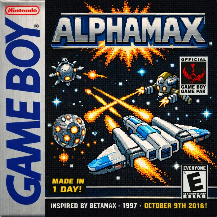 Jaquette de Alphamax sur Game Boy