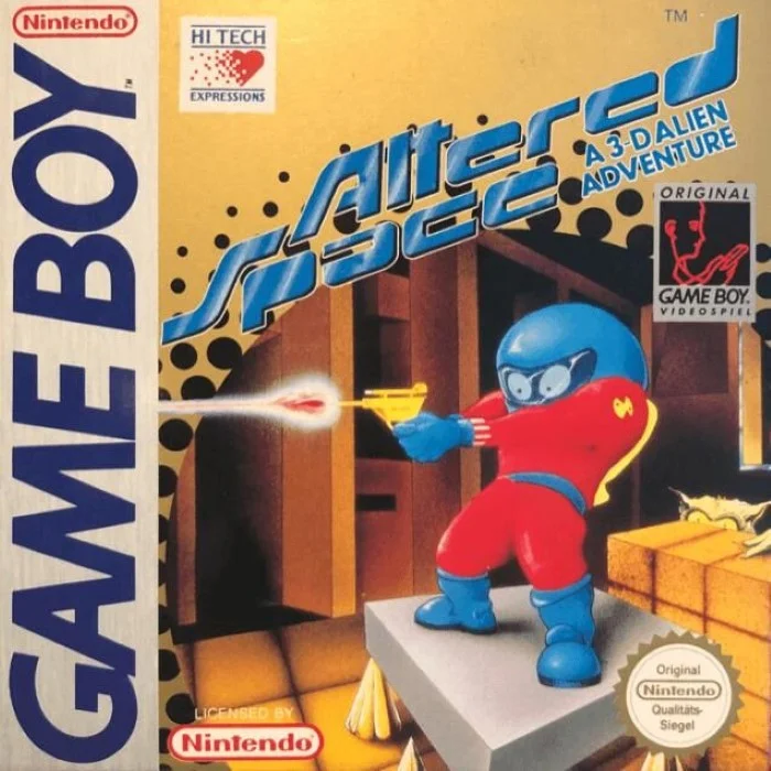 Jaquette de Altered Space A 3 D Alien Adventure sur Game Boy