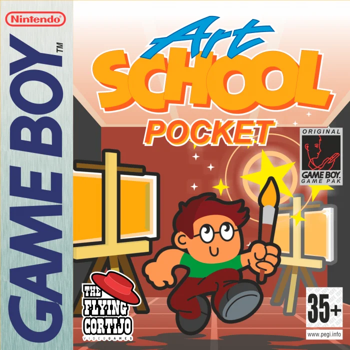 Jaquette de Art School Pocket sur Game Boy