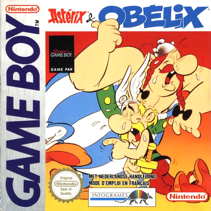 Jaquette de Asterix Obelix sur Game Boy