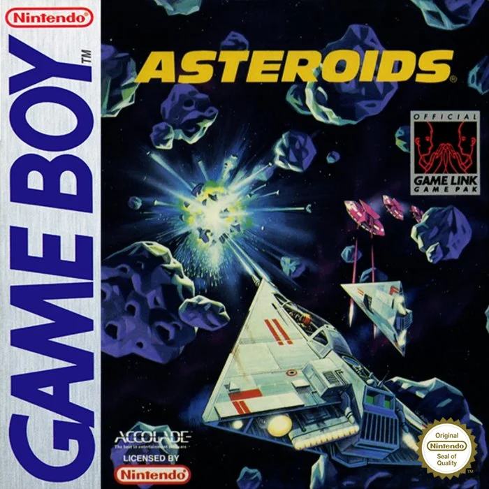 Jaquette de Asteroids sur Game Boy