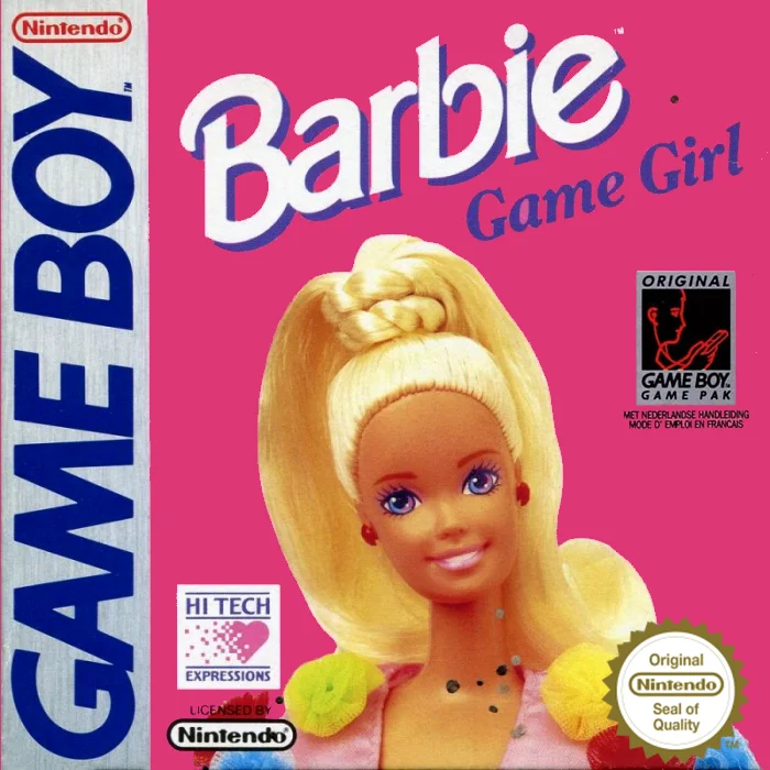 Jaquette de Barbie Game Girl sur Game Boy