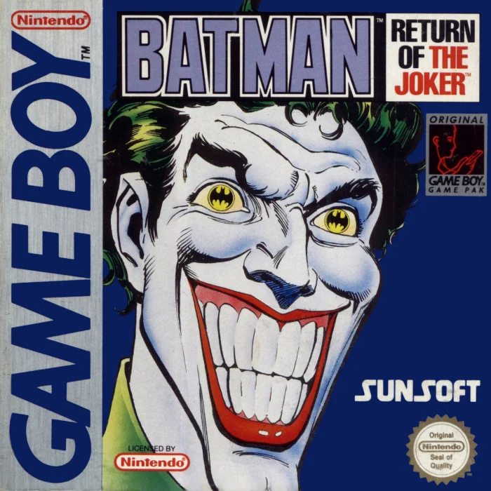 Jaquette de Batman Return of the Joker sur Game Boy